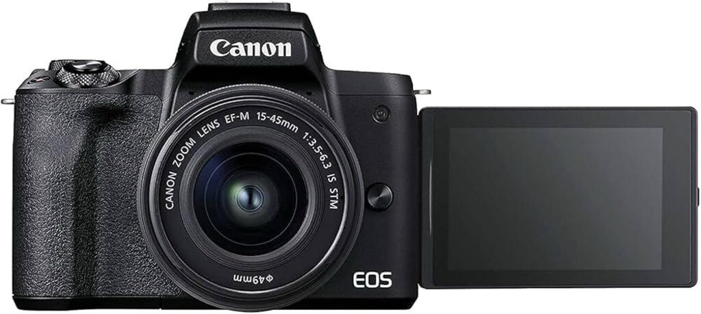 CANON EOS M50 BK M15-45 IS Vlogger Kit (Sıfırdan Farksız) - 4