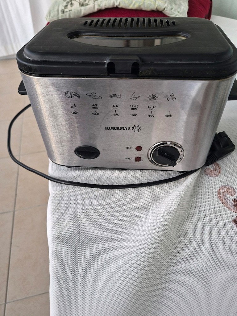 Fritöz makinesi elektrikli Korkmaz marka - 2