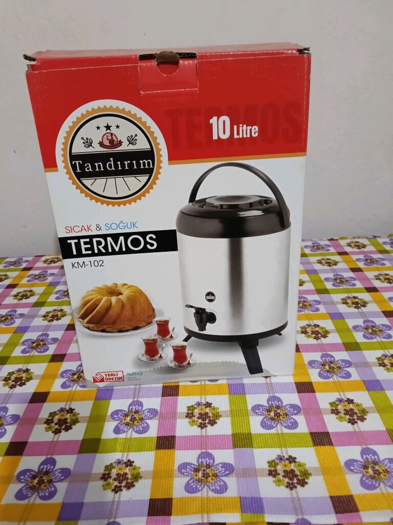 10 litrelik termos ister sıcak ister doguk kullan - 2