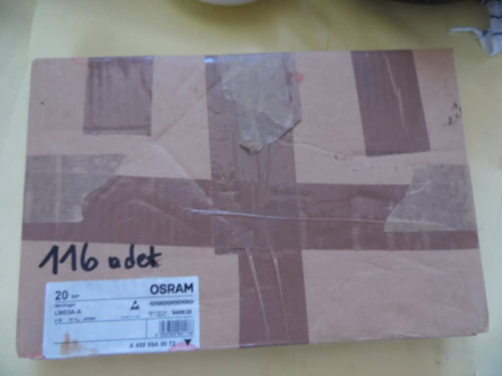 OSRAM 4W 10V iç mekan LED (Kırmızı)-Amber-196 adet- - 10