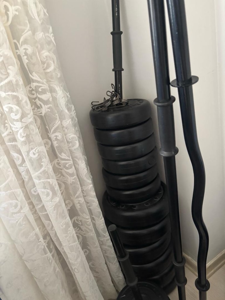 Fitset 100kg halter ve dambıl set - 2