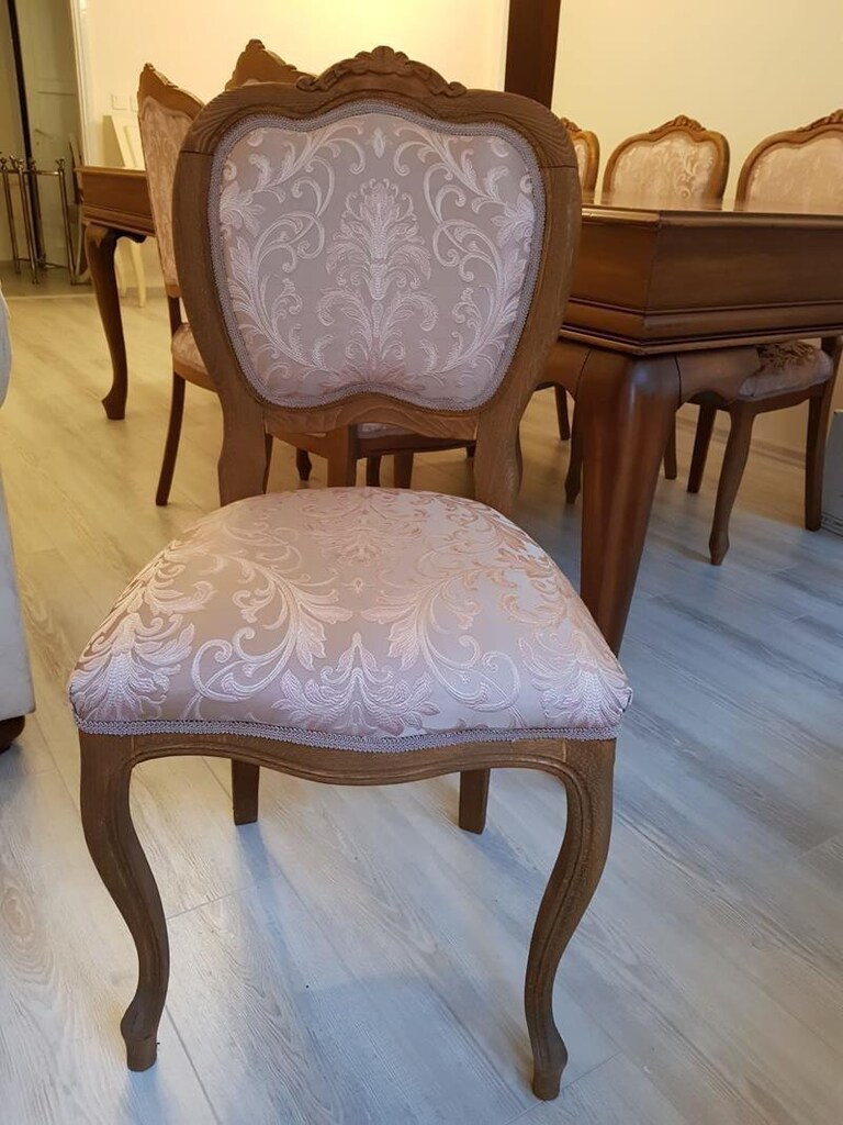 Özel Yapım Büyük Boy Masif Masa Sandalye Takımı - 6