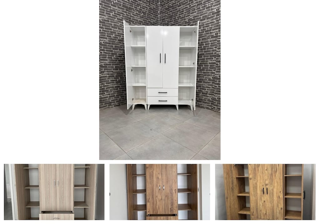 4 kapaklı elbise dolabı jxlhwjcajw - 4