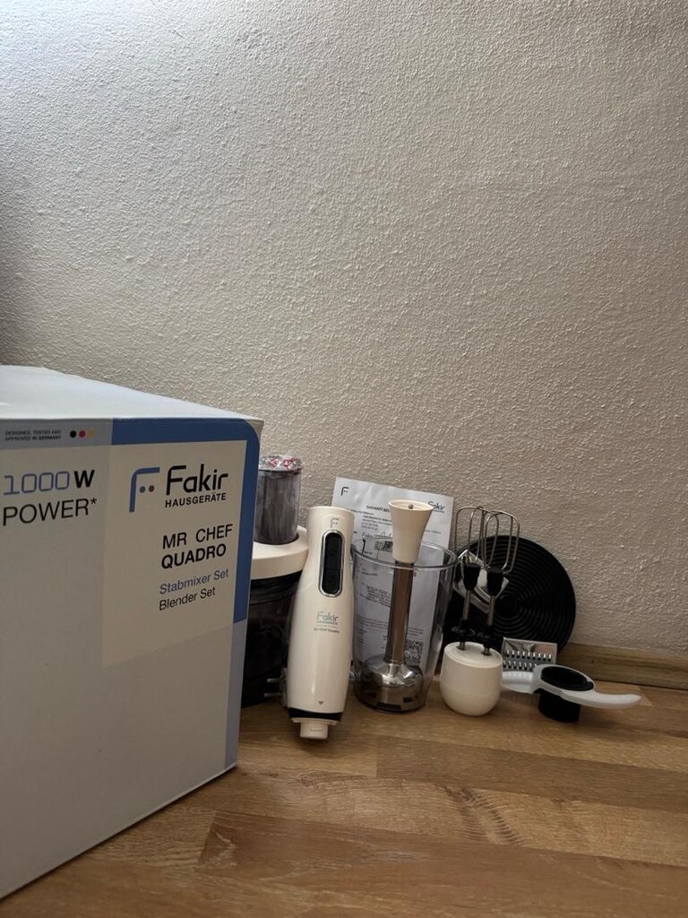 Fakir Mr. Chef Quadro Blender Seti (Beyaz)