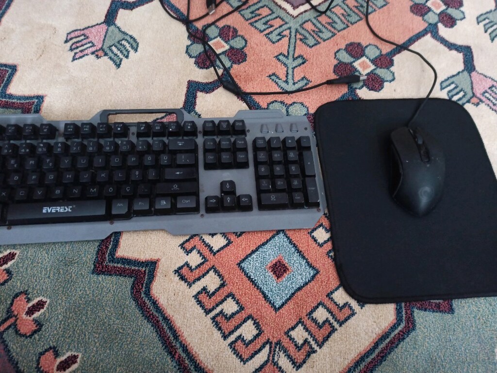 Everest oyuncu klavye mouse set - 3
