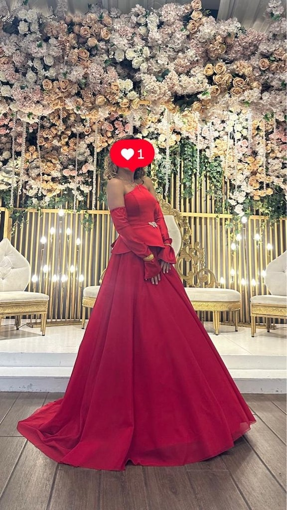 Kına Elbisesi Kırmızı - 2