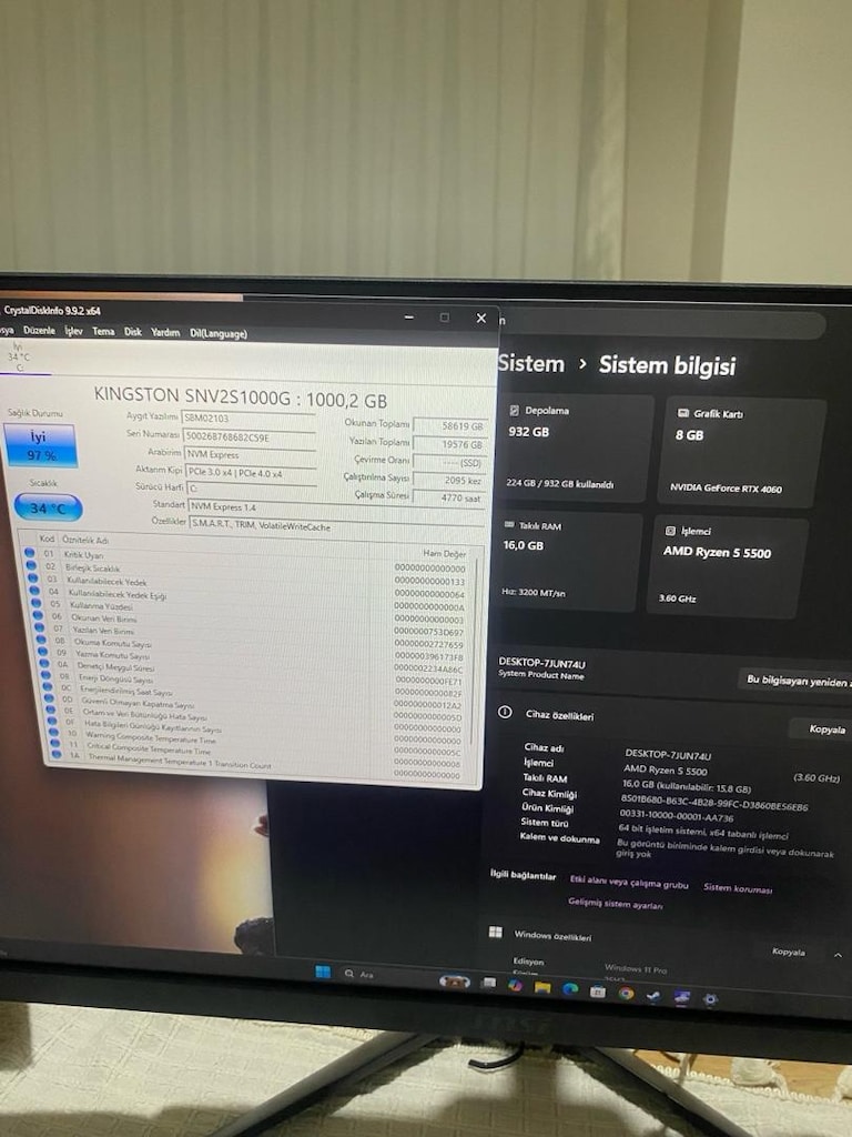 RTX 4060 GAMİNG PC SETUP - 5