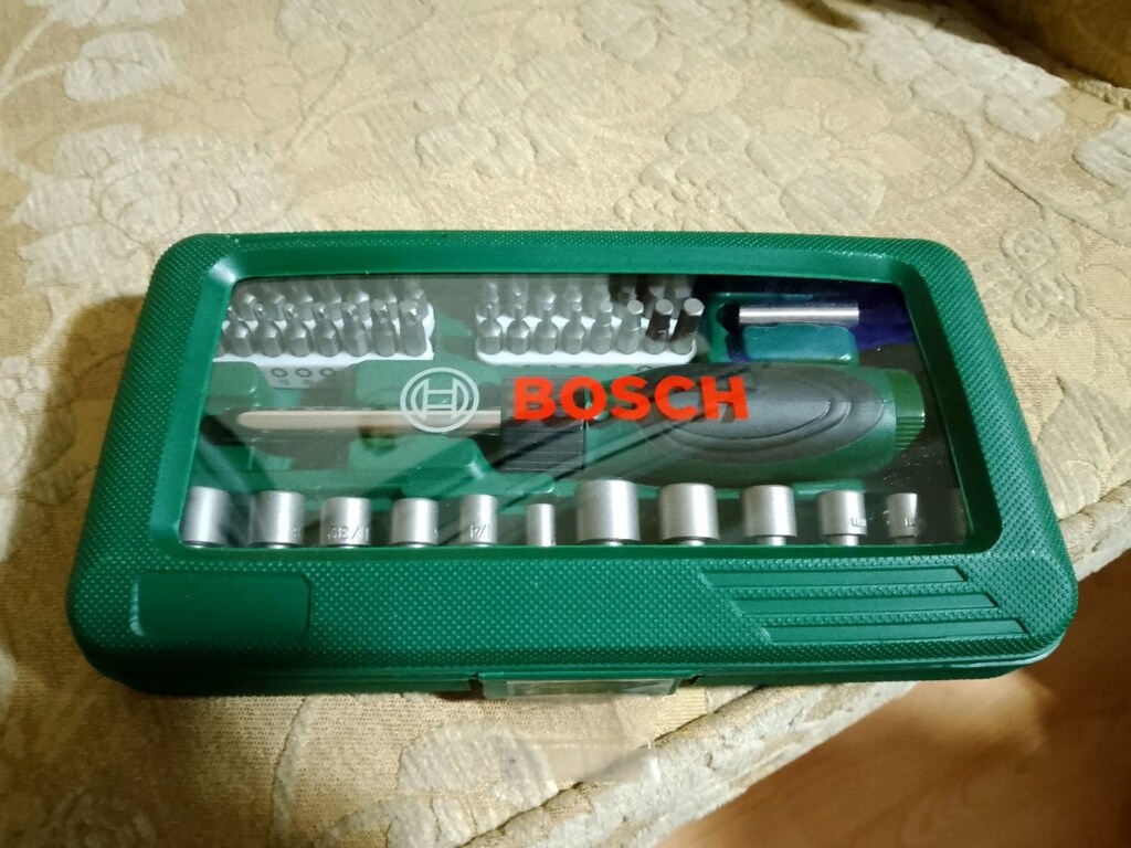 Bosch marka cırcırli lokma tornavida ve alyan takımı 46 parça - 4