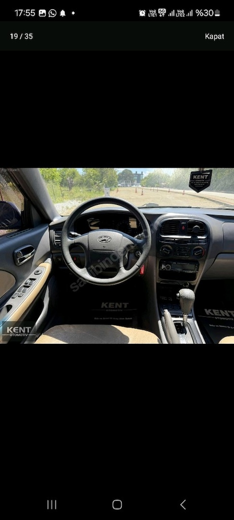 HUNDAİ SONATA 2.0 GLS OTOMATİK VİTES BENZİN/LPG - 9