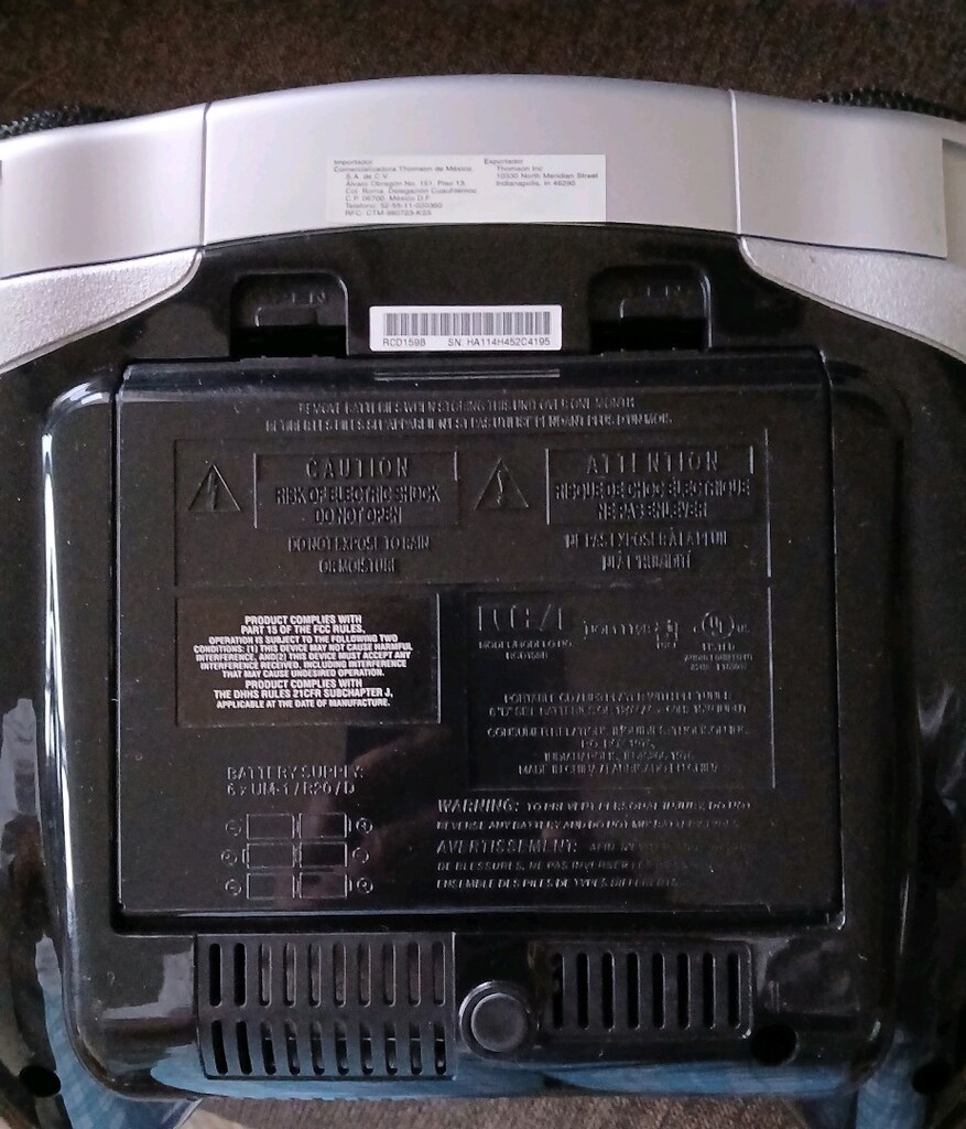 ESKILERDEN RCA CD/ RADIO ÇALAR - 4