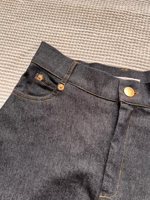 Uzun Kot/Denim Etek - 5