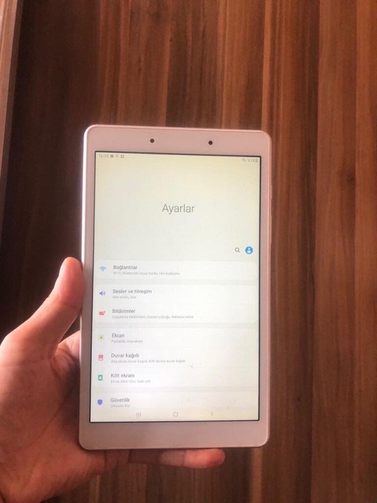 Samsung tab9 t290 tablet çok temiz - 2