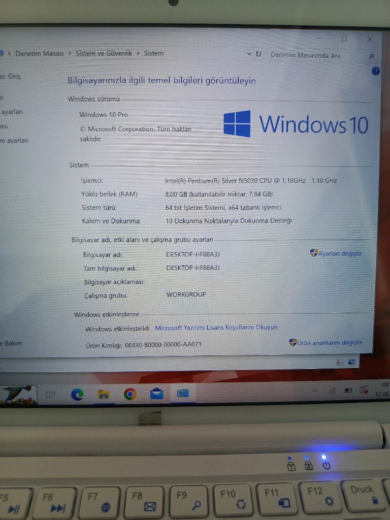 Oliver Book İntel Pentium Silver N5030 8 GB DDR4 Ram 128 Gb SSD firsat - 3