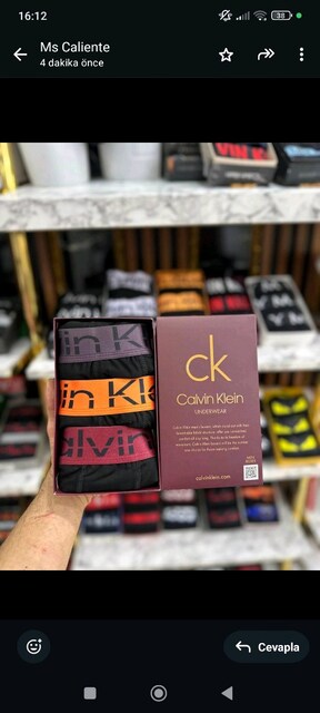 Calvin Klein 3'Lü Boxer - Elden teslim vardır