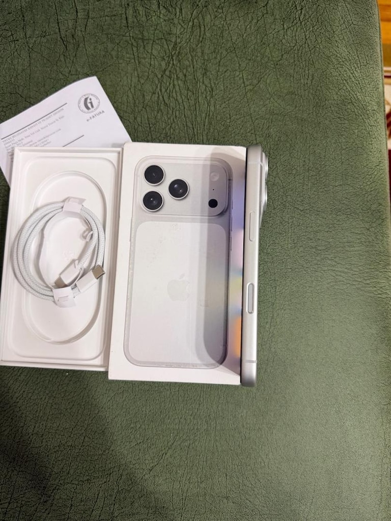 iphone 17pro (20 ay garantili pil 100) - 6