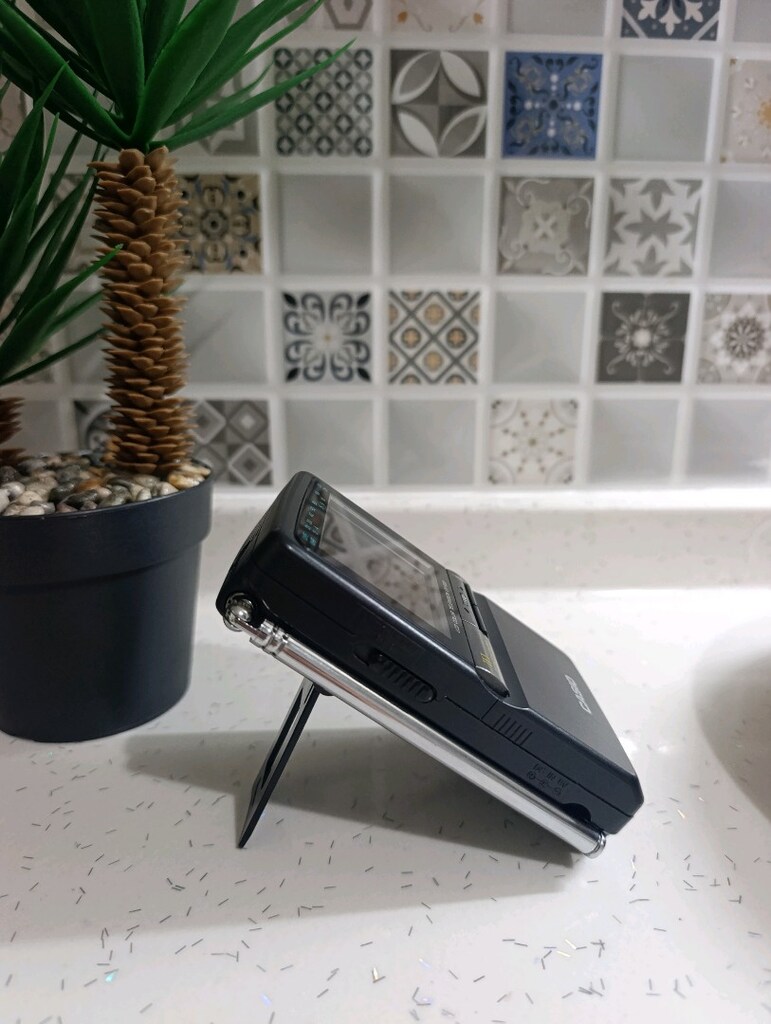 Vintage Casio Ev-500 Serisi Cep Tv - 7