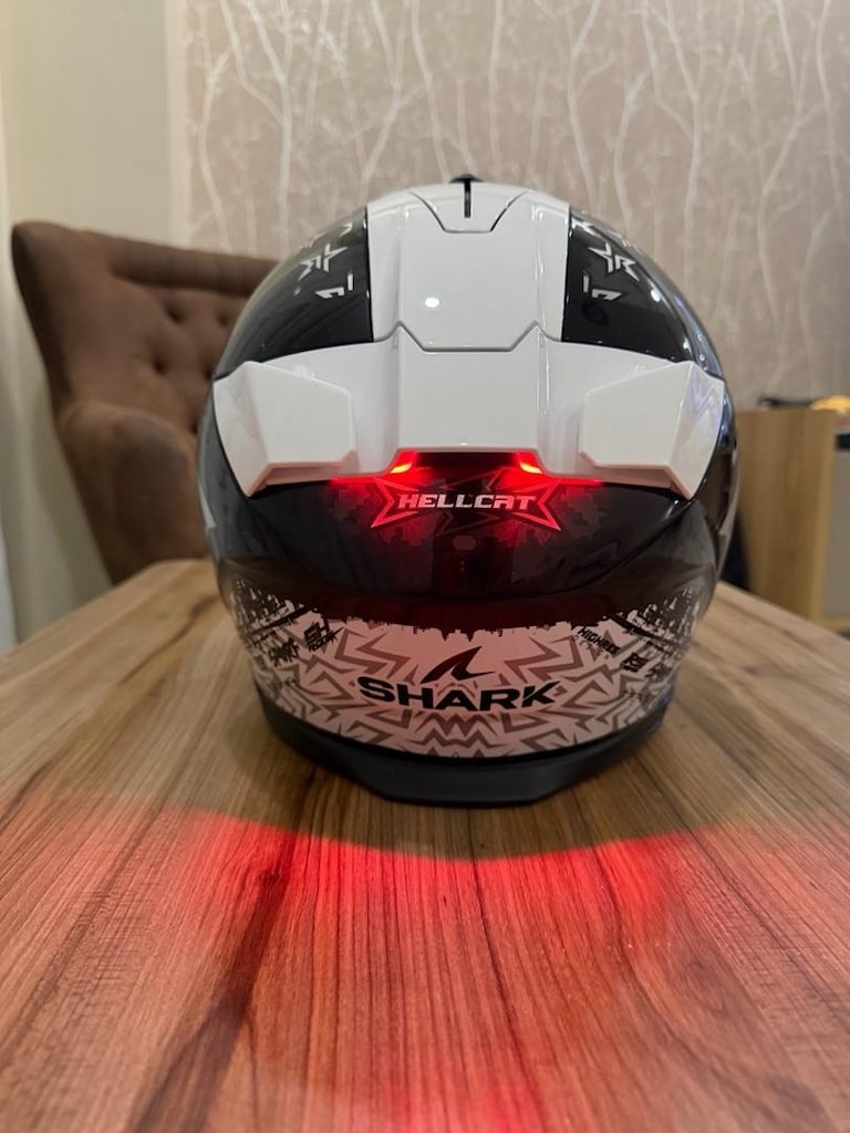 Shark Ledli Kask - Extra vizör ve Chin mount - 2