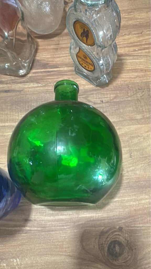 Nostaljik & Vintage Cam Şişe / Karaf Lotu (11 Parça) Koleksiyonluk - 9