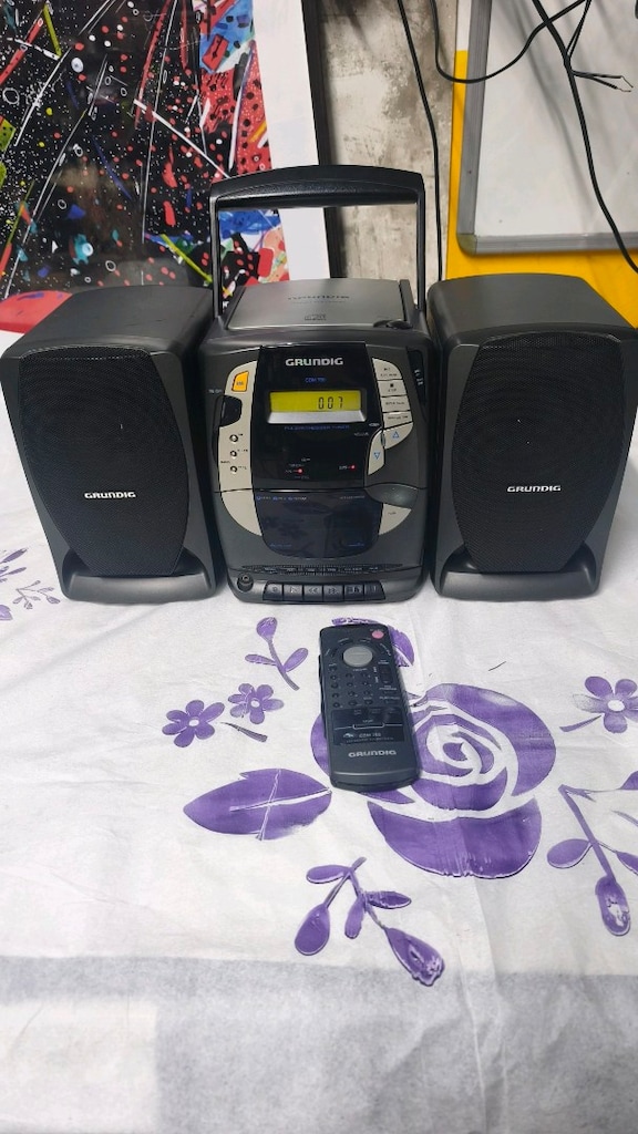 Grundig CDM 700 CD ve Kaset Çalar Müzik Sistemi - Orijinal Kumandalı - 7