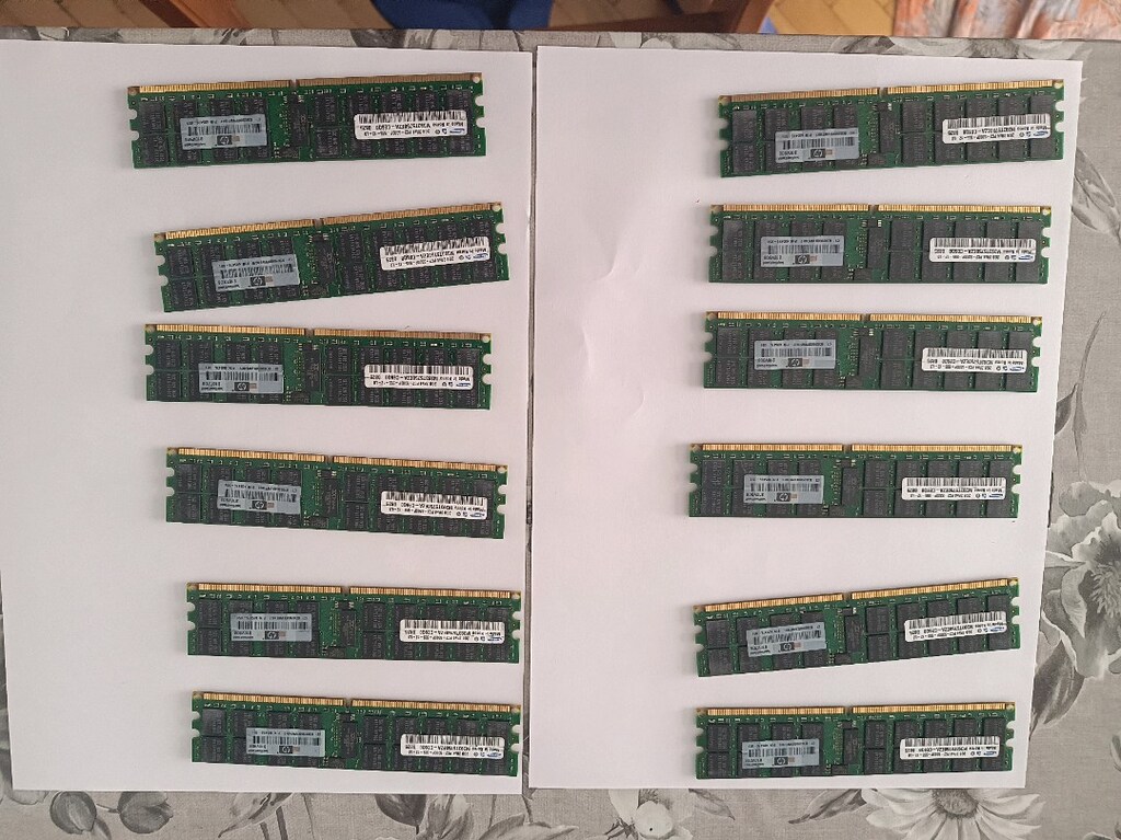 16gb 2RX4 Pc3 12800R server RAM - 4