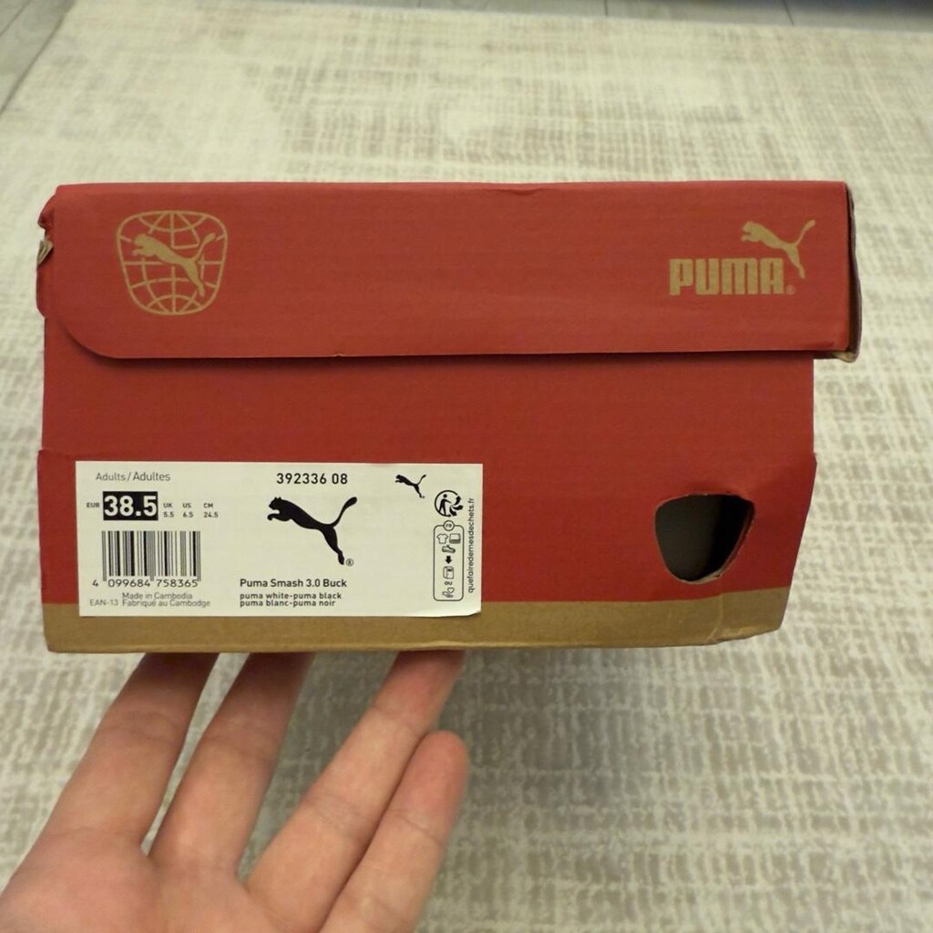 Puma Smash 3.0 Buck Beyaz Kadın Spor Ayakkabı 38.5 no - 7
