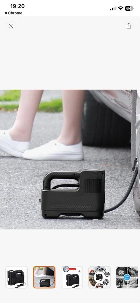 Ally Mobile St-217 12v Taşınabilir Hava PompasıKompresör Araç Lastik Ş - 10