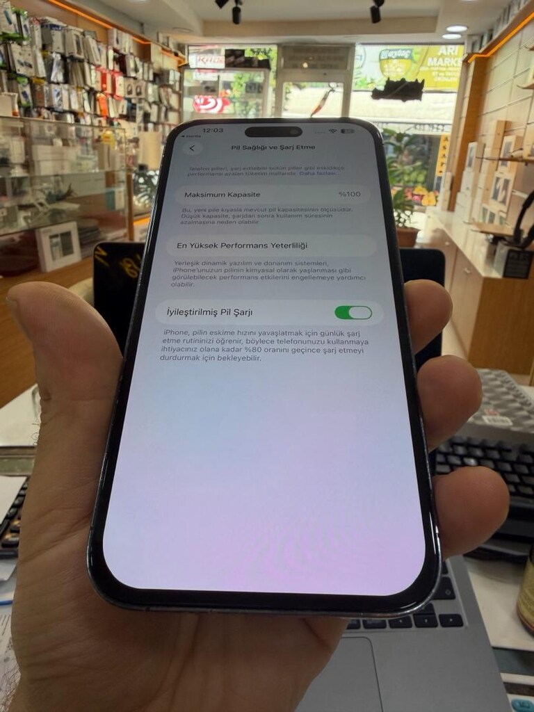 İPHONE 14 Pro Max 256 GB PİL 100 temiz - 7