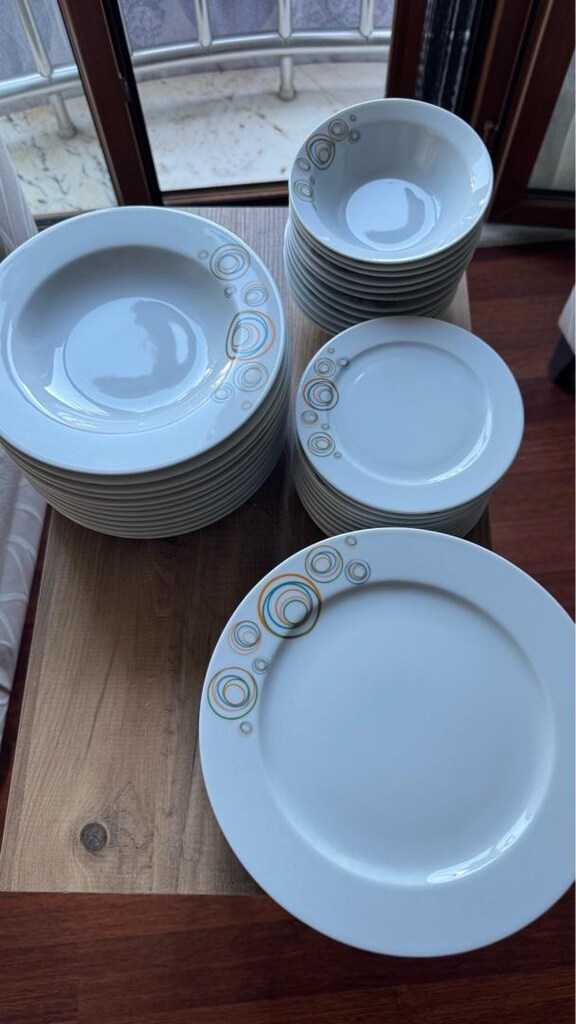 Porland 12 kişilik 48 parça yemek takımı - 4