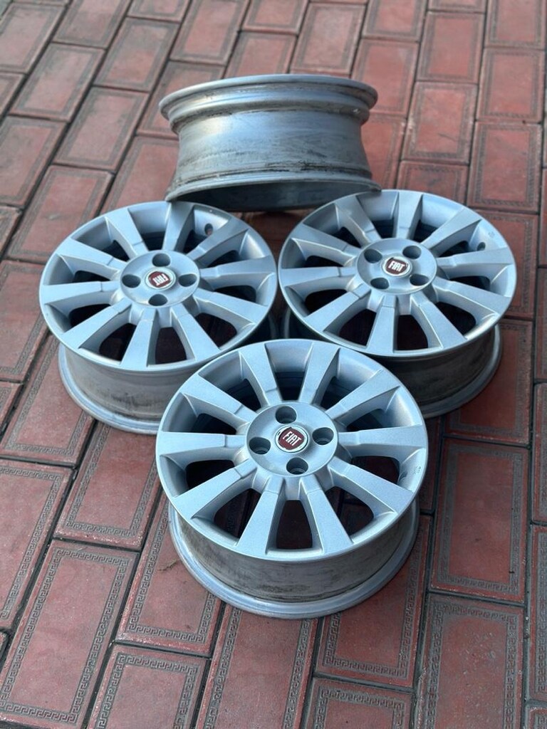 15 inç 4x98 orjinal Fiat jant takımı hatasız - 4