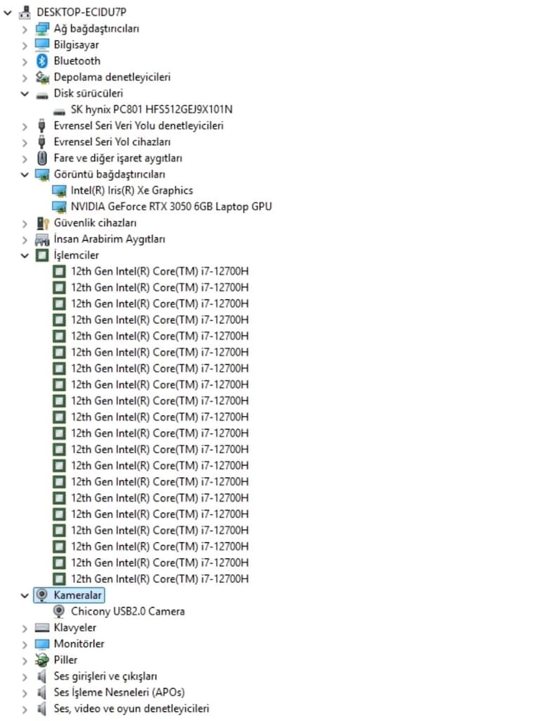 i7 12. Nesil Monster G@ming 17.3 dev ekranlı oyun canavarı laptop - 10