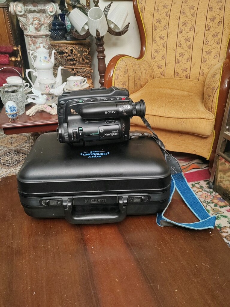 Sony ccd tr50e video el kamerası - 3