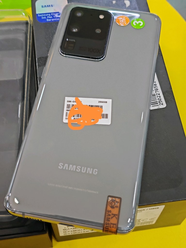 SAMSUNG GALAXY S20 ULTRA 5G 256 /12 GB TR ORJİNAL SIFIR ADA FATURALI - 2