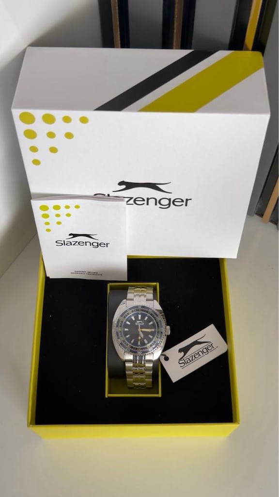 Slazenger orjinal sıfır erkek kol saati - 3