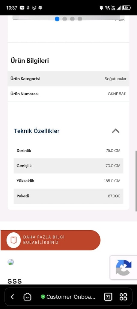 acil satılık grundıg buzdolabı - 6