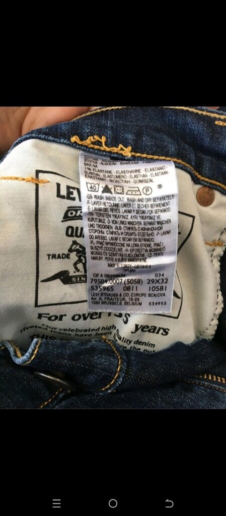 Levi's jean 29 — görsel 5/5