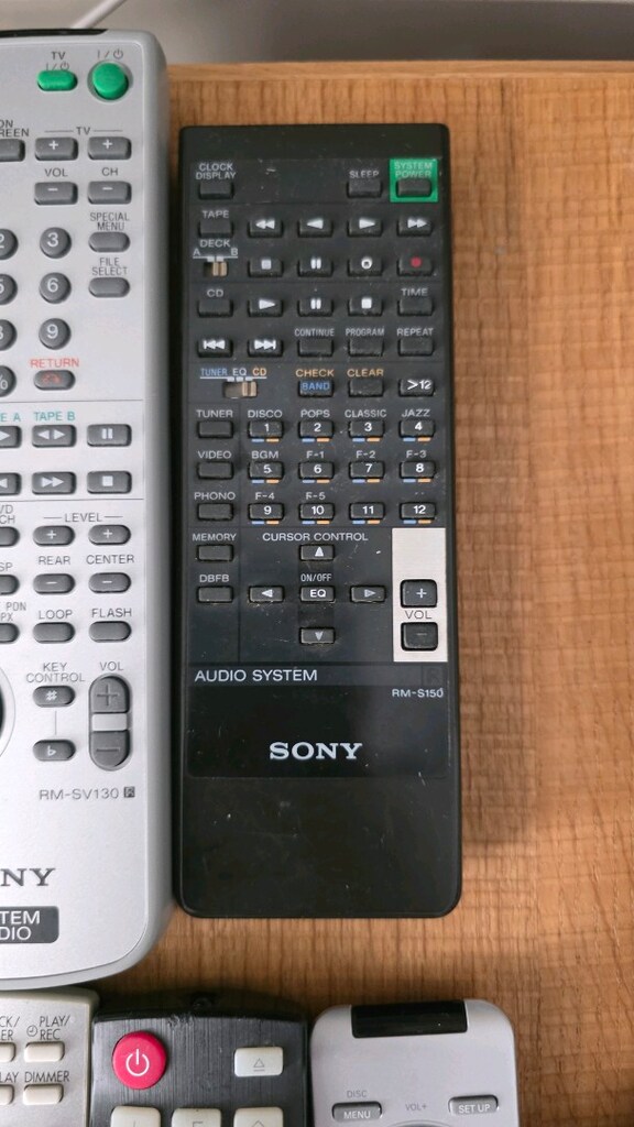 Sony, Technics, panasonic, Philips müzik seti, Pioneer dvd kumandaları - 5