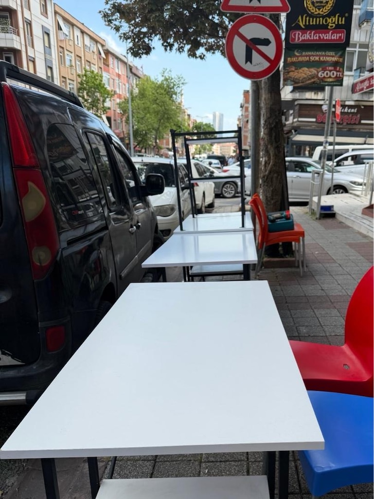 4 adet çalışma masası - 4