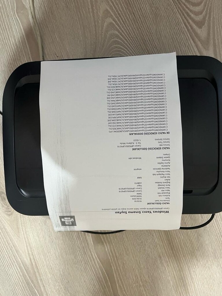 Canon LBP6000B Lazer Yazıcı YER ADANA SEYHAN - 7