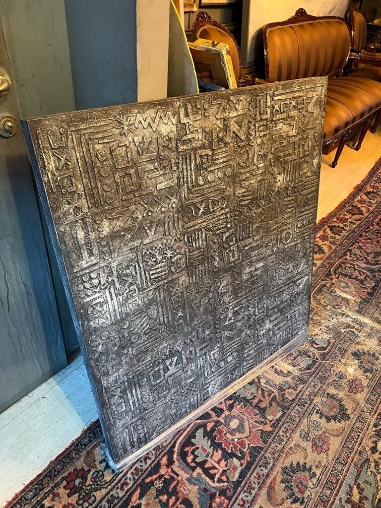 antika görünüm tablo özel eskitme teknik 80x100 - 2