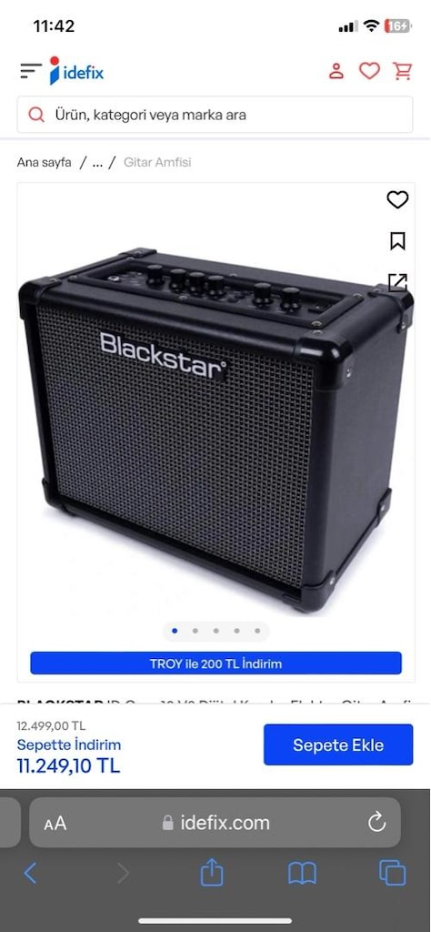 IBANEZ GRGR330EX-BKF + Blackstar IDCORE V3 - 9