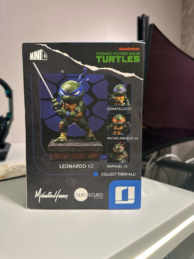 TMNT Ninja Turtles Leonardo v2 Figür Sıfır kutulu - 3
