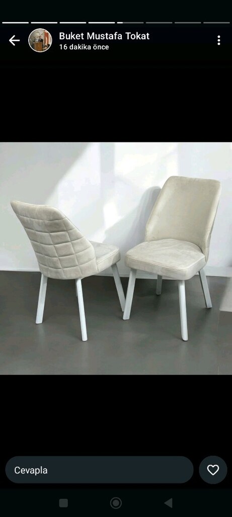 Sıfır mağazadan kaliteli sandalye tanesi 2.750TL - 9