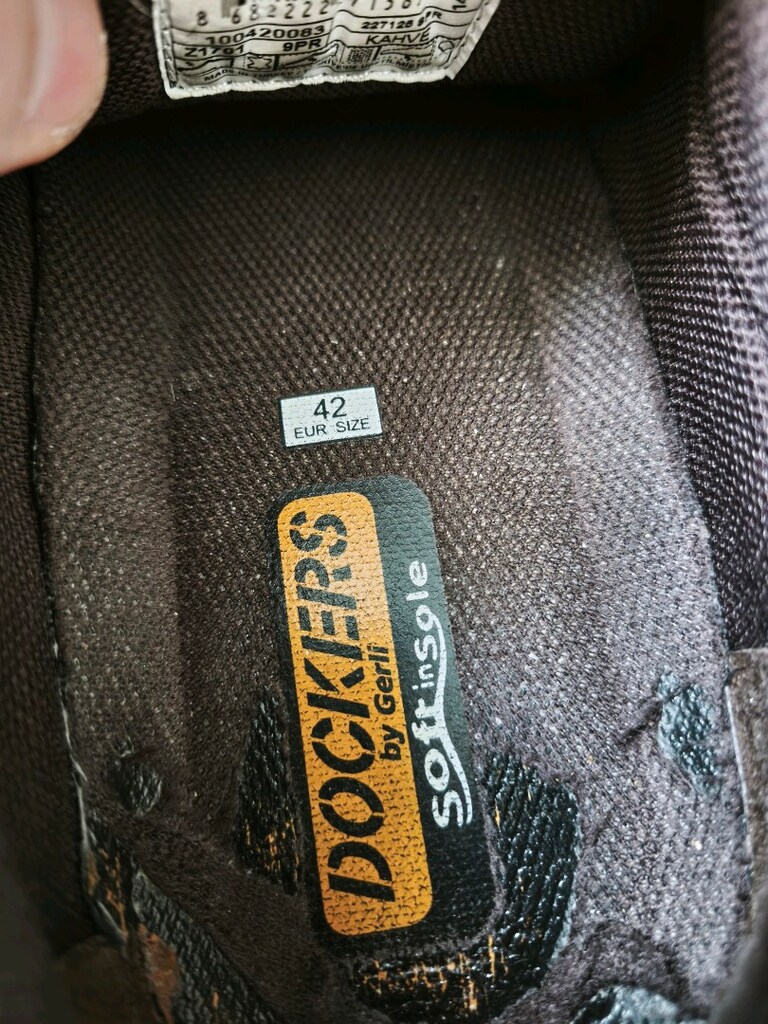 Dockers gerçek deri kusursuz 42 sneaker - 7