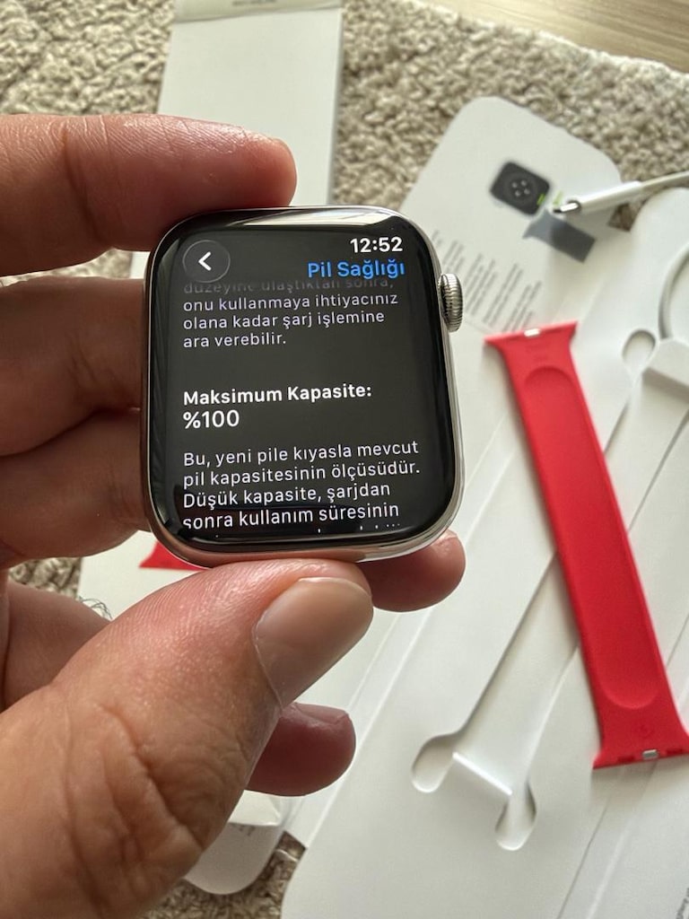 orijinal sıfır Apple Watch Hermes Türkiye - 7