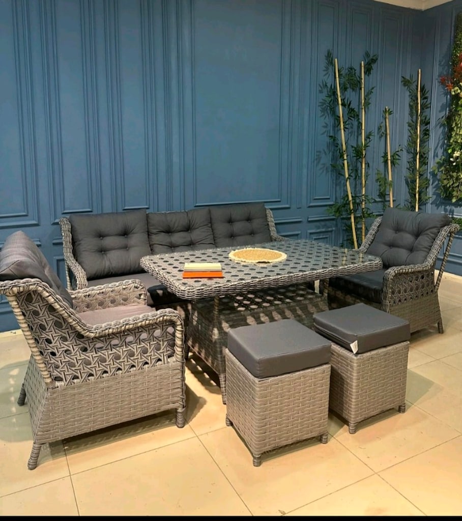 Bahçe balkon mobilya oturmagrubu Rattan takımı - 2