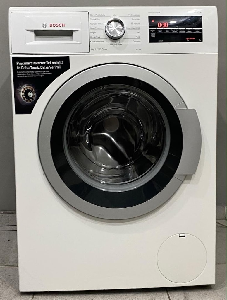 BOSCH 9 KG A+++ 1200 DEVİRLİ ÇAMAŞIR MAKİNESİ HEMEN TESLİMAT - 4