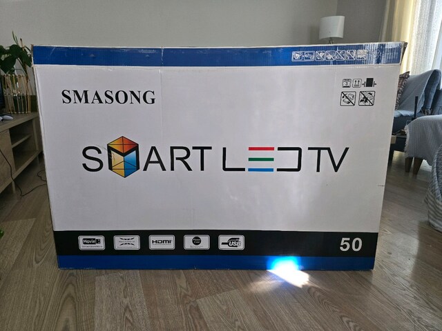 Smasong marka 50 inç Smart LED TV