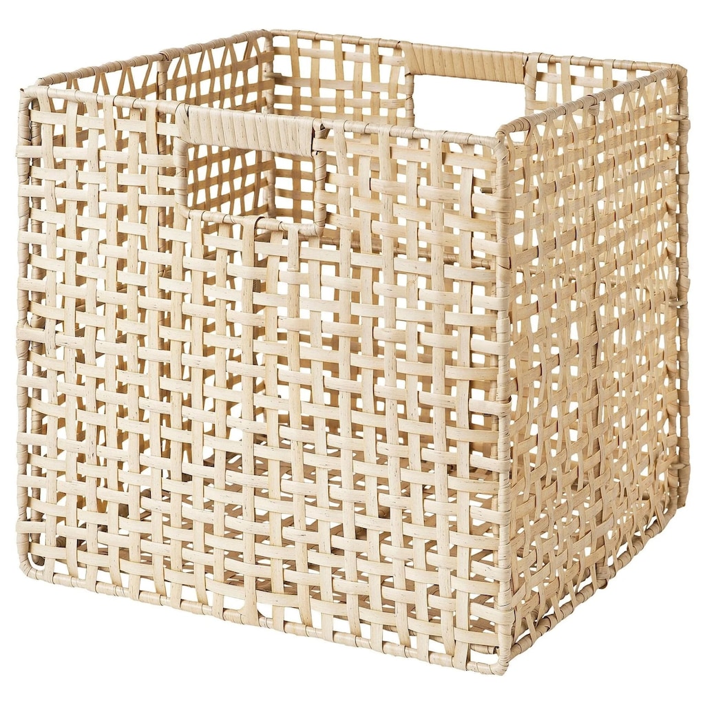 IKEA VÄXTHUS Sepet 3'lu Seti, Rattan, 30x30x30 cm - 3
