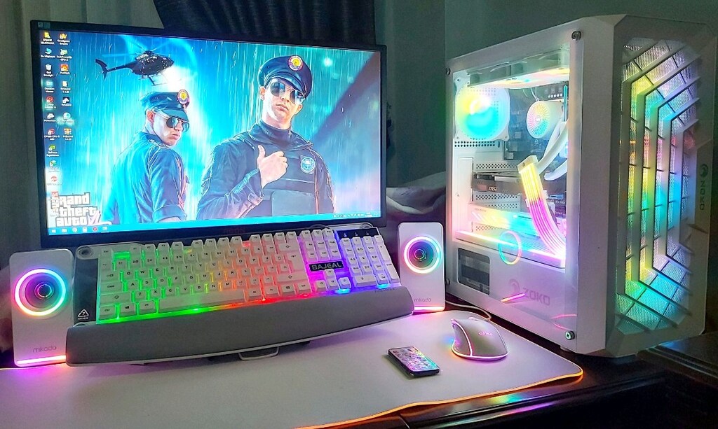 İ7 3770K 4.4GHZ MSI RX 5600XT OC 6GB 1TB SSD+256gb ssd 32REM 650+80ps - 6