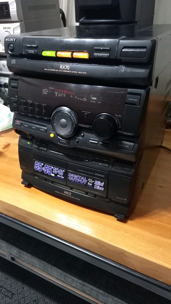 SONY HCD-RX70 MÜZIK SETI GÖVDE - 5
